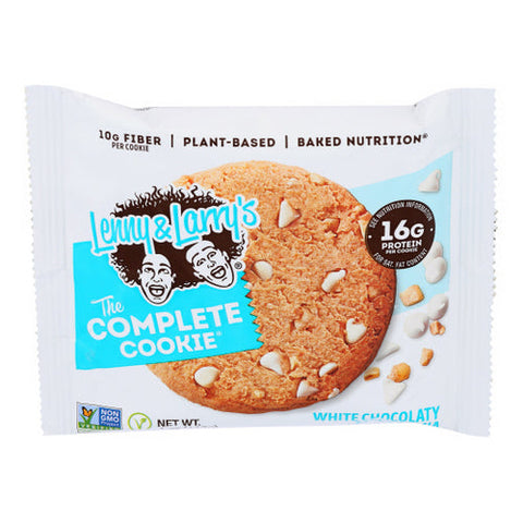 Lenny And Larry's, Complete White Chocolate Macadamia Nut Cookie, 4 Oz(Case Of 12)