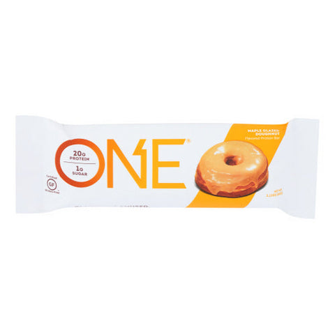 Onebar, Bar Protein Maple Glazed Donut, 60 Grams(Case Of 12)