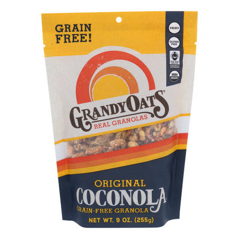 Grandy Oats, Organic Granola Original Coconola, 9 Oz(Case Of 6)