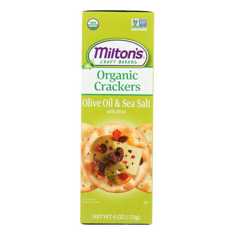 Milton's, Miltons Baked Crackers, 6 Oz(Case Of 8)