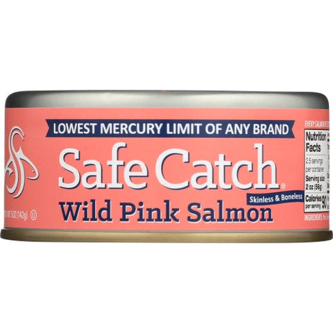 Safecatch, Salmon Pink Wild, 5 Oz(Case Of 6)
