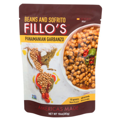 Fillos, Beans Panamanian Garbanzo, 10 Oz(Case Of 6)