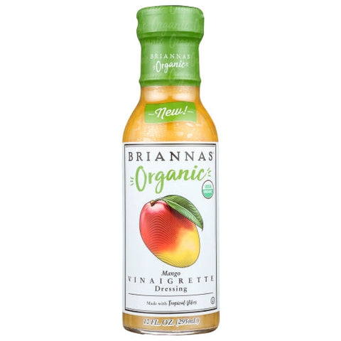 Briannas, Dressing Trpcl Mngo Org, 10 Oz(Case Of 6)