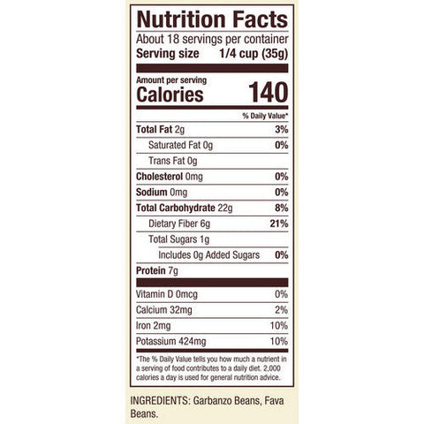 Bobs Red Mill, Stone Ground Garbanzo Fava Flour, 22 Oz(Case Of 4)