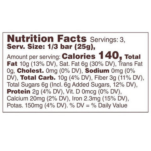 Beyond Good, Bar Choc Orange Zest, 2.64 Oz(Case Of 12)