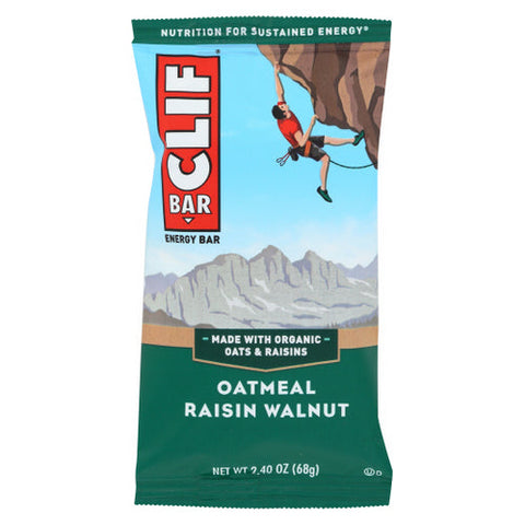 Oatmeal Raisin Walnut Clif Bar Case of 12 X 2.4 Oz by Clif