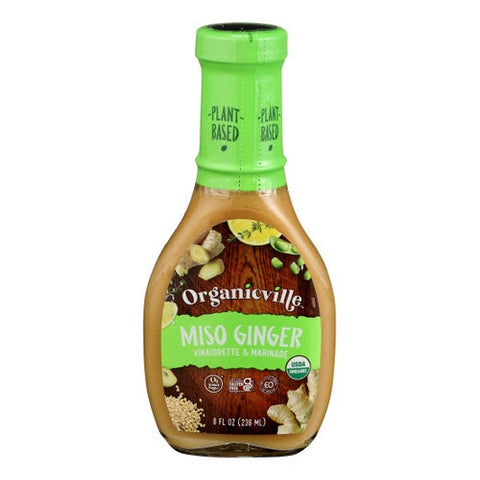 Drssng Vngrt Miso Ginger Case of 6 X 8 Oz by Organicville