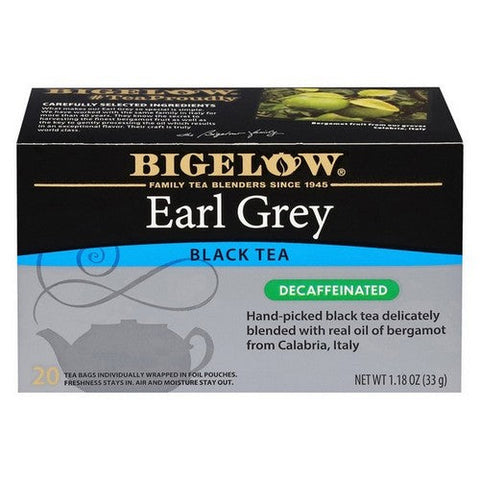 Bigelow, Earl Grey Balck Tea, 1.18 Oz(Case Of 6)