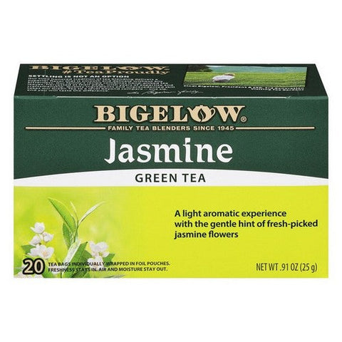Bigelow, Jasmine Green Tea, 0.91 Oz(Case Of 6)