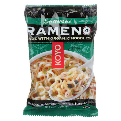 Seaweed Dry Ramen Case of 12 X 2 Oz by Koyo