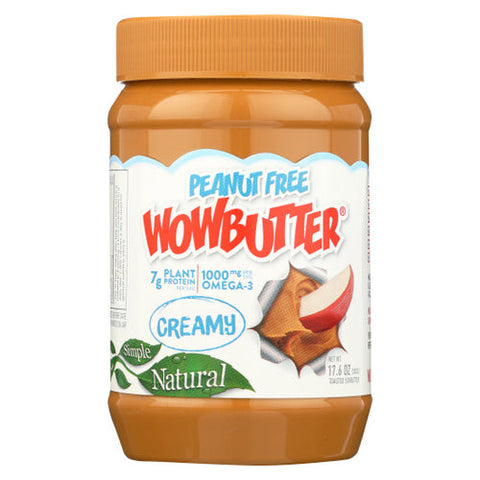 Creamy Wowbutter Case of 6 X 17.6 Oz by Wowbutter
