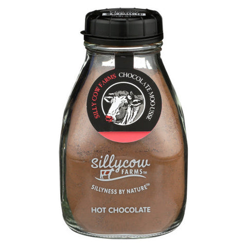 Sillycow, Hot Chocolate MooUsse, 16.9 Oz(Case Of 6)