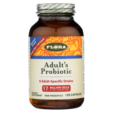 Flora, Adults Probiotic, 120 Caps