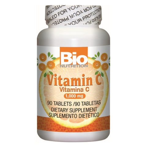 Bio Nutrition Inc, Vitamin C Ascorbic Acid, 1000mg, 90 Count