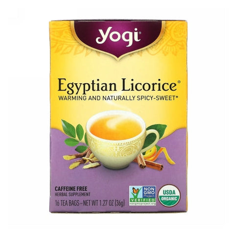 Yogi, Egyptian Licorice, 16 Bags