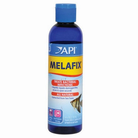 API, MelaFix Antibacterial Fish Remedy, 4 oz Bottle (Treats 236 Gallons)