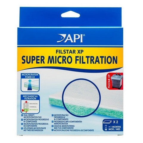 API, Rena Filstar XP Super Micro Filtration Pro Pads, 2 Pack