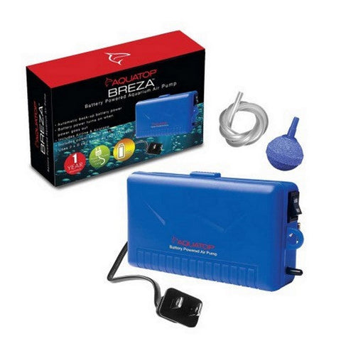 Aquatop, Breza Battery Powered Aquarium Air Pump, 1 Count