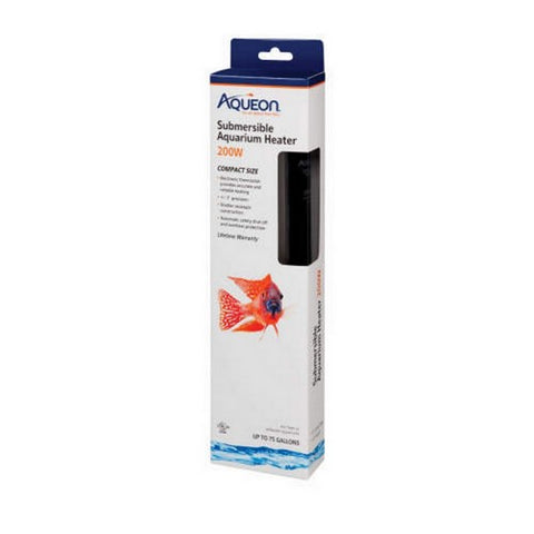 Aqueon, Submersible Aquarium Heater, 200 Watt