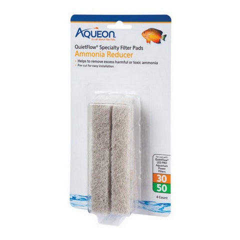 Aqueon, Ammonia Reducer for QuietFlow LED Pro 30/50, 4 count