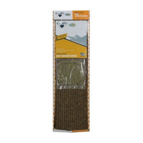 Cosmic Catnip Single Wide Cat Scratcher 20"L x 4"W x 2"H by OurPets