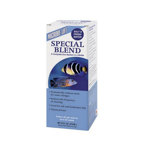 Microbe-Lift, Salt & Fresh Special Blend Water Care, 16 ounce