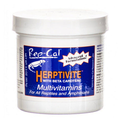 Rep-Cal, Herptivite with Beta Carotene Multivitamins, 3.3 oz