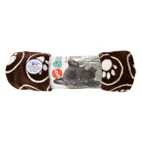 Snuggler Brown Pet Blanket 40" x 60" by Spot