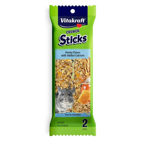Vitakraft, Crunch Sticks with Calcium for Chinchillas, 3.5 oz