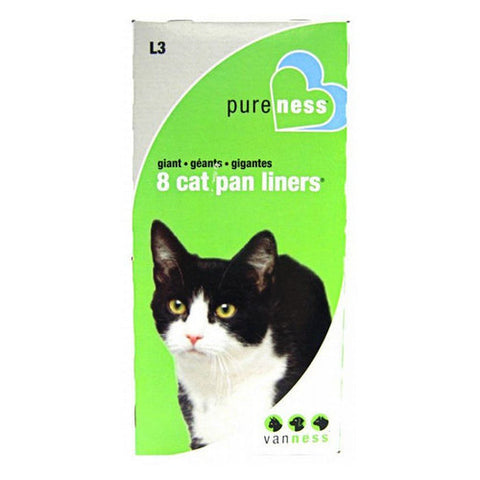 Van Ness, Cat Pan Liners, Giant (8 Pack)