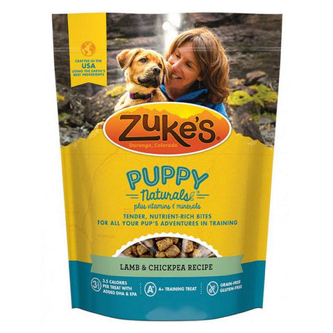 Zuke's, Puppy Naturals Dog Treats - Lamb & Chickpea Recipe, 5 oz