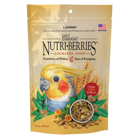 Lafeber, Classic Nutri-Berries Cockatiel Food, 10 oz