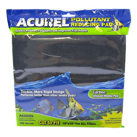 Pollutant Reducing Pad - Carbon Infused 18" Long x 10" Wide by Acurel
