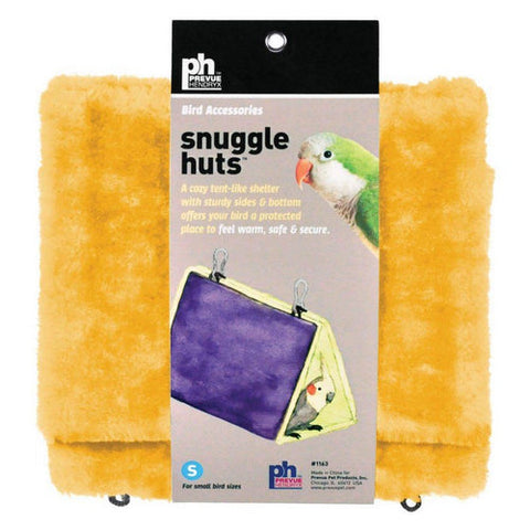 Snuggle Hut Small - 7"L x 4.25"W x 8.25"H - (Assorted Colors) by Prevue