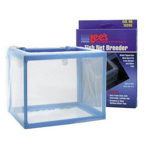 Fish Net Breeder 6.75"L x 4.75"W x 5.25"H by Lee's