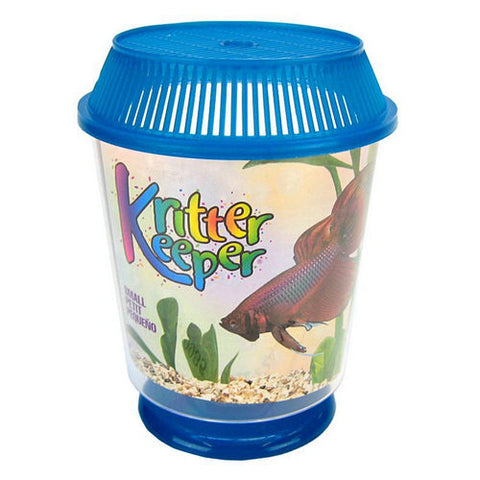 Round Kritter Keeper Small - 4.5" Diameter x 5.6" High by Lee's
