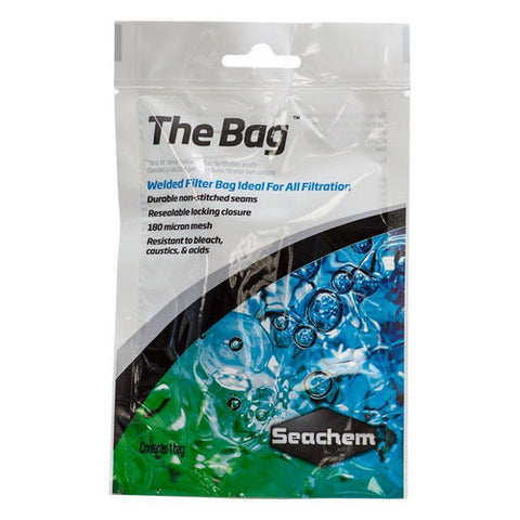 Seachem, The Bag - Welded Filter Bag, 180 Micron Mesh Bag (1 Bag)