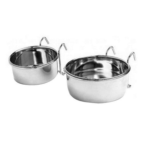 Stainless Steel Hook-On Coop Cup 10 oz (4" Diameter) by Spot