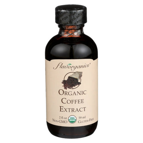 Flavorganics, Organic Coffee Extract, 2 Oz
