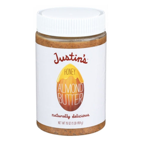 Nut Butter Natural Honey Almond 16 Oz by Justins