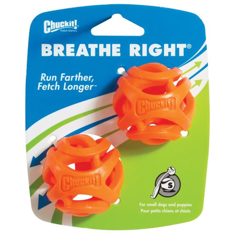 Chuckit!, Chuckit Breathe Right Fetch Ball, Small 2 count