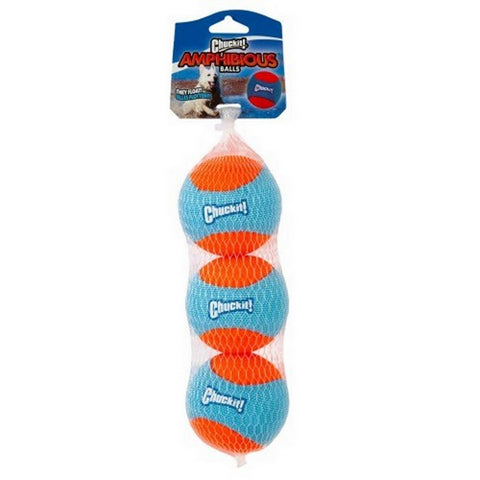 Chuckit!, Chuckit Amphibious Fetch Ball, 3 count