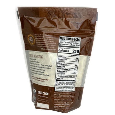 1000 Springs Mill, Organic Great Northern Beans, 16 Oz (Case of 4)