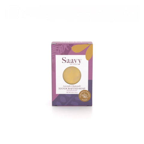 Lavender Chamomile Handcrafted Soap 5 Oz by Saavy Naturals