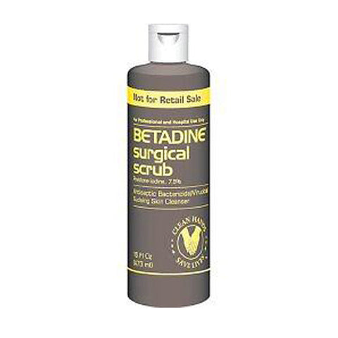 Betadine, 10% Solution Surgical Scrub, 16 Oz