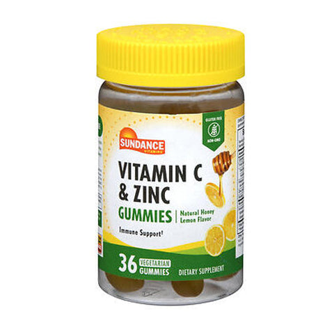 Sundance, Vitamins Vitamin C + Zinc Vegetarian Gummies, 36 Count