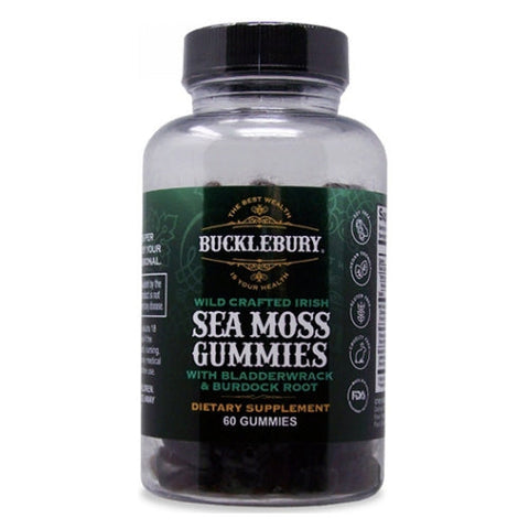 Irish Sea Moss Gummies 60 Count by Bucklebury