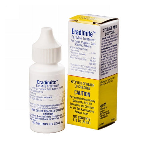 Zoetis, Eradimite Ear Mite Treatment, 1 Oz