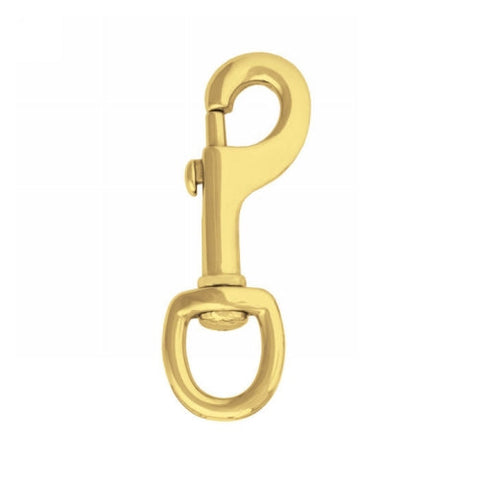 225 Swivel Snap 3/8" Solid Brass 1 Each by Weaver Leather