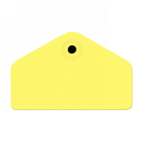 Allflex, Allflex Global Tamperproof Blank Hog Tags Yellow, 25 Packets